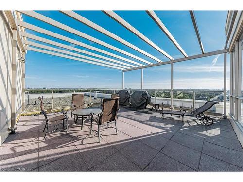 706-223 Erb Street W, Waterloo, ON - Outdoor With Deck Patio Veranda With View