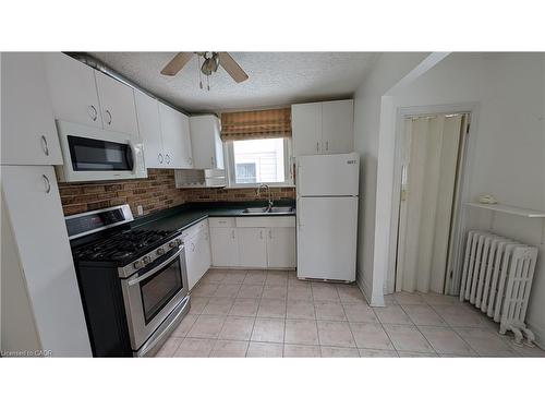 125 Auburn Avenue, Hamilton, ON - Indoor Photo Showing Kitchen With Double Sink