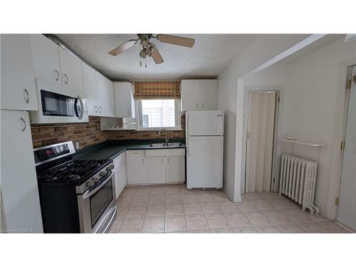 125 Auburn Avenue, Hamilton, ON - Indoor Photo Showing Kitchen With Double Sink