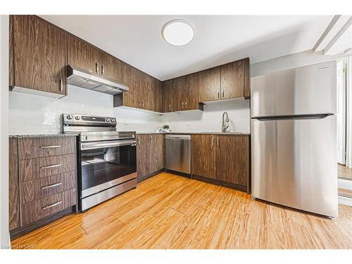 24 Rowanwood Street, Hamilton, ON - Indoor Photo Showing Kitchen With Stainless Steel Kitchen