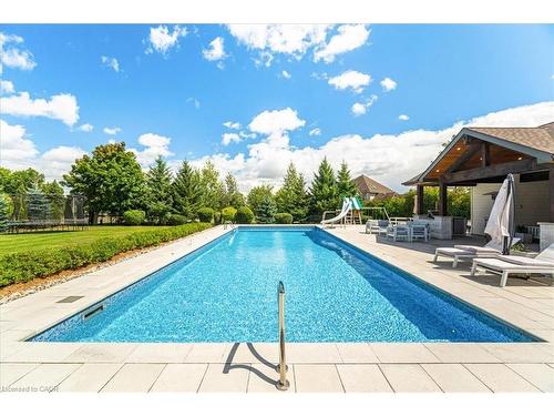 86 Canters Close, Kitchener, ON - Outdoor With In Ground Pool With Deck Patio Veranda With Backyard