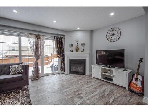 72 Rivertrail Avenue, Kitchener, ON - Indoor Photo Showing Living Room With Fireplace