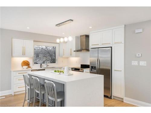 471 Sparling Crescent, Burlington, ON - Indoor Photo Showing Kitchen With Stainless Steel Kitchen With Upgraded Kitchen