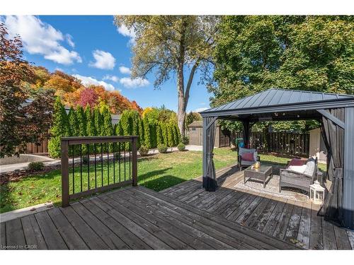 25 Montrose Avenue, Hamilton, ON - Outdoor With Deck Patio Veranda With Backyard