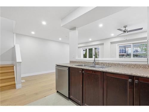 930 Zeller Crescent, Kitchener, ON - Indoor Photo Showing Kitchen With Double Sink