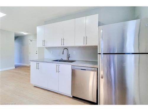 A-308 Barton Street E, Hamilton, ON - Indoor Photo Showing Kitchen With Stainless Steel Kitchen