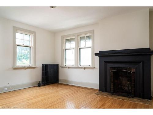 36 Mountwood Avenue, Hamilton, ON - Indoor Photo Showing Living Room With Fireplace