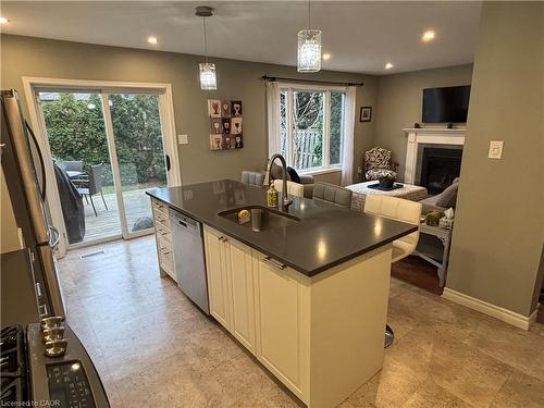 111 Duncairn Crescent, Hamilton, ON - Indoor With Fireplace