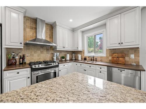 58 Mcleod Court, Kitchener, ON - Indoor Photo Showing Kitchen With Double Sink