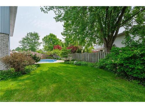 58 Mcleod Court, Kitchener, ON - Outdoor With In Ground Pool With Backyard