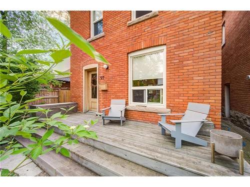 97 Gladstone Avenue, Hamilton, ON - Outdoor With Deck Patio Veranda With Exterior