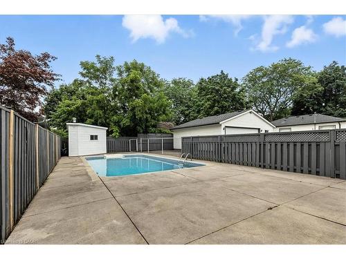 50 Grove Crescent, Brantford, ON - Outdoor With In Ground Pool