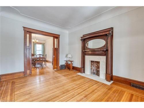 17 Barnesdale Avenue N, Hamilton, ON - Indoor With Fireplace