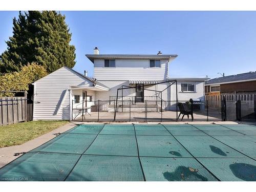 156 Rainbow Drive, Hamilton, ON - Outdoor With In Ground Pool
