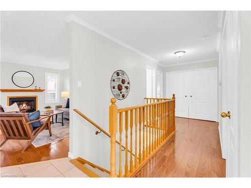 91 Samuel Crescent, Georgetown, ON - Indoor Photo Showing Other Room With Fireplace