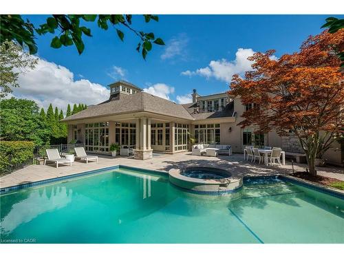 38 Shorewood Place, Oakville, ON - Outdoor With In Ground Pool With Backyard