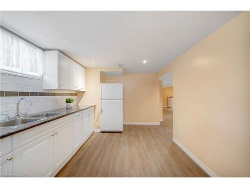 167 Miles Road, Hamilton, ON - Indoor Photo Showing Kitchen With Double Sink