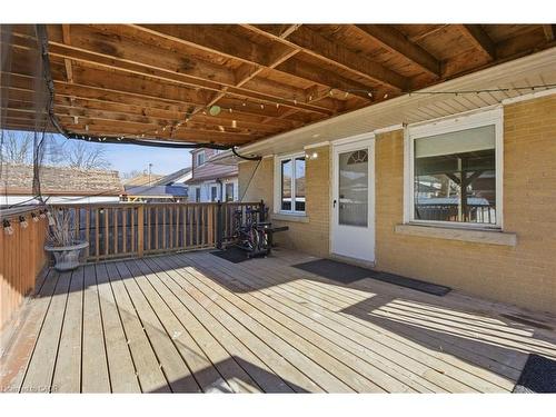 352 East 28Th Street, Hamilton, ON - Outdoor With Deck Patio Veranda With Exterior