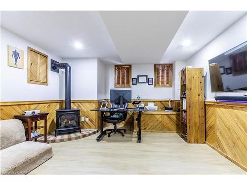 61 Wake Robin Drive, Kitchener, ON - Indoor With Fireplace