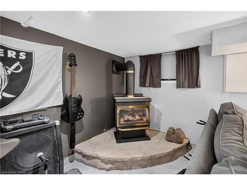 27 Mayflower Avenue, Hamilton, ON - Indoor With Fireplace