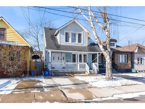 35 Bayfield Avenue, Hamilton, ON - Outdoor With Deck Patio Veranda With Facade