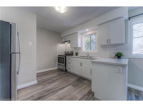 156 Donald Street, Kitchener, ON - Indoor Photo Showing Kitchen With Double Sink