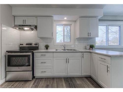 156 Donald Street, Kitchener, ON - Indoor Photo Showing Kitchen With Double Sink