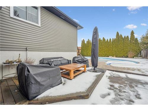 1352 Vancouver Crescent, Burlington, ON - Outdoor With In Ground Pool With Deck Patio Veranda