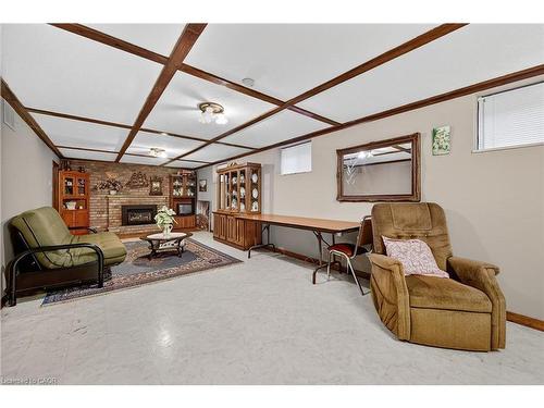 255 Highway 8, Hamilton, ON - Indoor With Fireplace