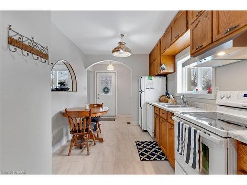 88 Lorne Crescent, Kitchener, ON - Indoor Photo Showing Kitchen With Double Sink