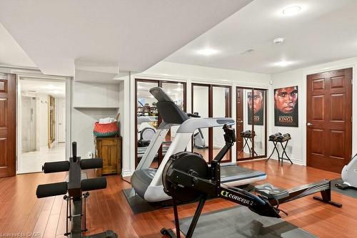 29 Woodside Drive, Hamilton, ON - Indoor Photo Showing Gym Room