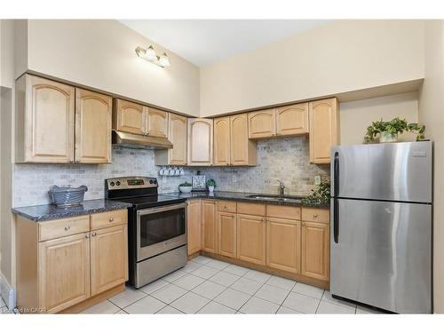 24 Florence Street, Hamilton, ON - Indoor Photo Showing Kitchen With Double Sink