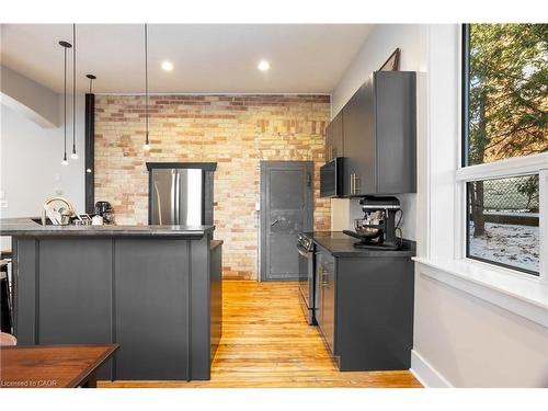 66 Chestnut Street, Kitchener, ON - Indoor Photo Showing Kitchen With Upgraded Kitchen