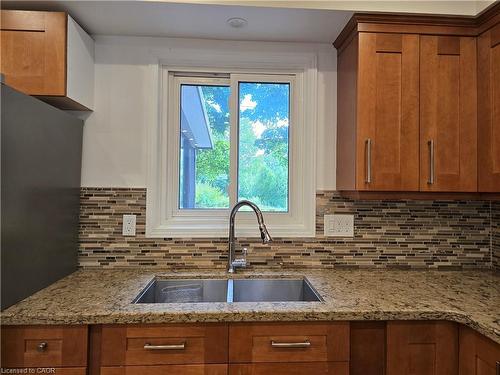 1278 Hammond Street, Burlington, ON - Indoor Photo Showing Kitchen With Double Sink