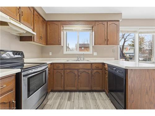 95 Scenic Wood Crescent, Kitchener, ON - Indoor Photo Showing Kitchen With Double Sink