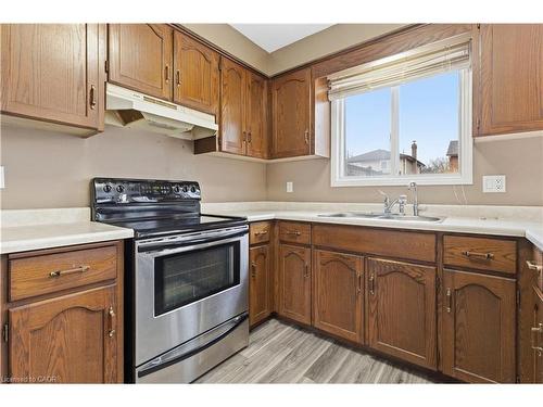 95 Scenic Wood Crescent, Kitchener, ON - Indoor Photo Showing Kitchen With Double Sink
