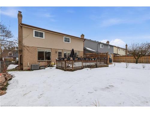 95 Scenic Wood Crescent, Kitchener, ON - Outdoor With Deck Patio Veranda With Exterior