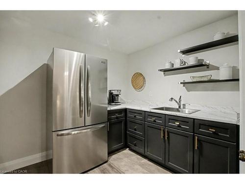 166 Westvale Drive, Waterloo, ON - Indoor Photo Showing Kitchen With Double Sink