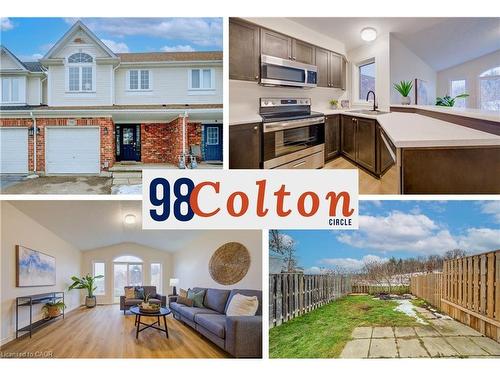 98 Colton Circle, Kitchener, ON - Indoor Photo Showing Kitchen