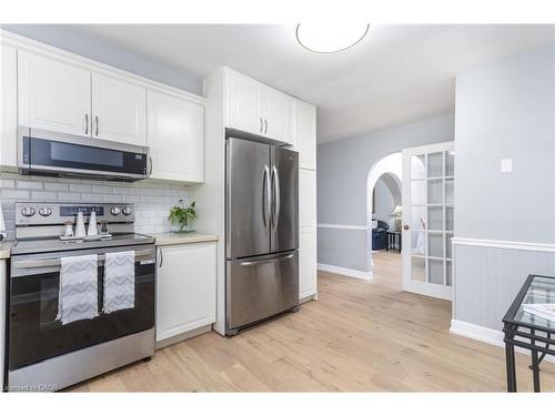 63 Lionsgate Avenue, Hamilton, ON - Indoor Photo Showing Kitchen With Stainless Steel Kitchen