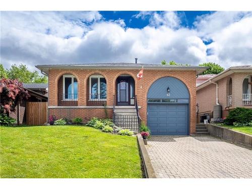 63 Lionsgate Avenue, Hamilton, ON - Outdoor With Deck Patio Veranda With Facade