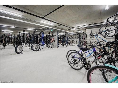 605-108 Garment Street, Kitchener, ON - Indoor Photo Showing Garage