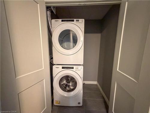 605-108 Garment Street, Kitchener, ON - Indoor Photo Showing Laundry Room