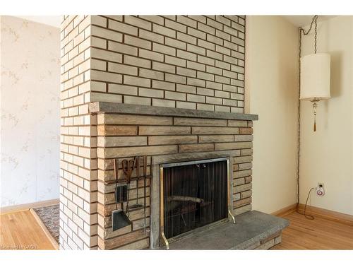 654 Hiawatha Boulevard, Ancaster, ON - Indoor With Fireplace