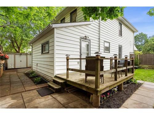 17 Bertha Street, Simcoe, ON - Outdoor With Deck Patio Veranda With Exterior