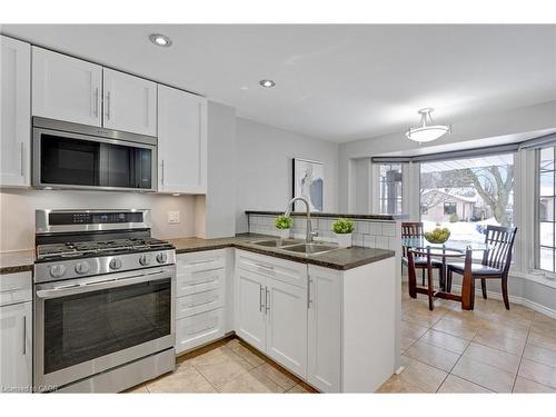 34 Rosebank Crescent, Kitchener, ON - Indoor Photo Showing Kitchen With Double Sink