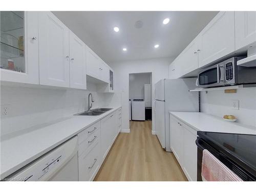 2-17 Gibson Drive, Kitchener, ON - Indoor Photo Showing Kitchen With Double Sink