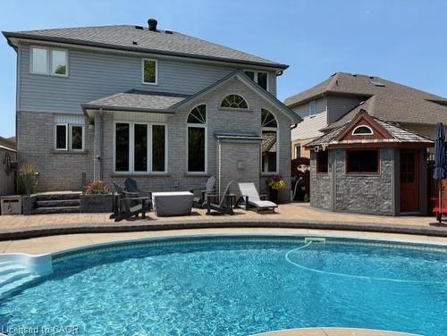 113 Deer Ridge Drive, Kitchener, ON - Outdoor With In Ground Pool
