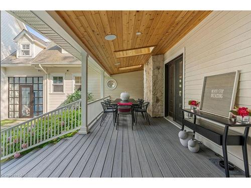 347 East Hart Crescent, Burlington, ON - Outdoor With Deck Patio Veranda With Exterior