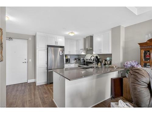 225-1 Redfern Avenue, Hamilton, ON - Indoor Photo Showing Kitchen With Stainless Steel Kitchen